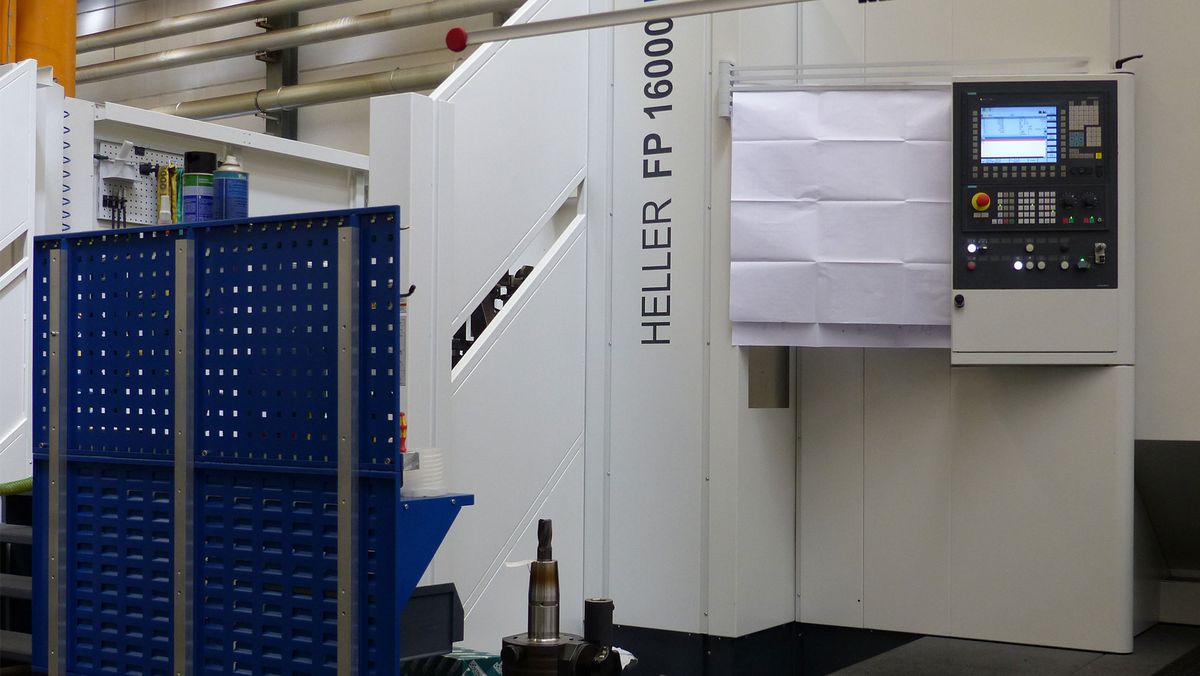 Soluções HELLER na Ulmer Maschinenteile